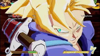 [Dbfz] Trunks double flip J.h link