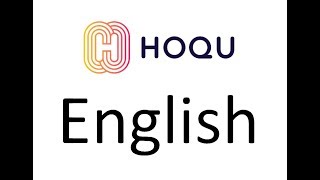 HOQU на английском