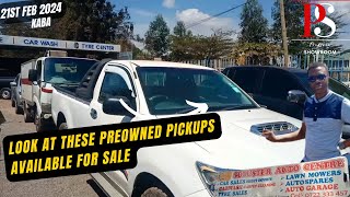 Look at these pre-owned secondhand pick-ups 🚛 trucks I came across from 780k EP2