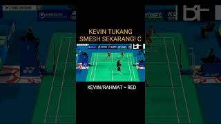 😱 TANGAN PETIR KEMBALI BERAKSI NIH! Kevin Sanjaya-Rahmat Hidayat vs Jin Yong-Dong Ju. Bulutangkis3cc