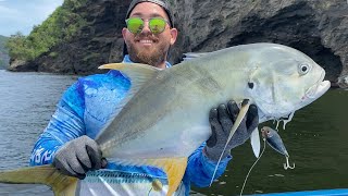 Fishing with Lovie & Matt for Jacks and Tarpon in Trinidad