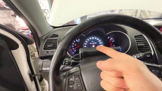 Kia Sorento горит лампа полного привода P0602