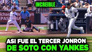 Juan Soto SACUDE su TERCER ENORME JONRON con los YANKEES en MLB Spring Training 2024