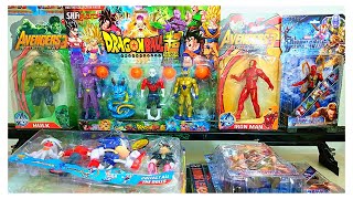 Nova Coleção de Bonecos Dragon Ball Super, Sonic, Vingadores - Importados da China