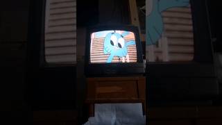 Gumball on old crt tv #gumball #crttv