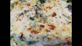 Pasta al forno alla foglia verde