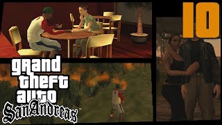 GTA San Andreas 100% Part 10 (Dating Helena, Country Racing Missions, Burning Weed)