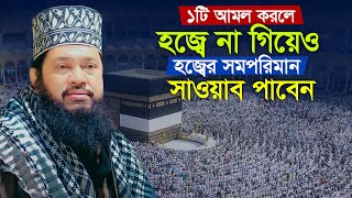 ১টি আমল করলে হজ্বে না গিয়েও হজের সাওয়াব পাবেন আল্লামা তারিক মুনাওয়ার Alllama Tarik Monawer New Waz