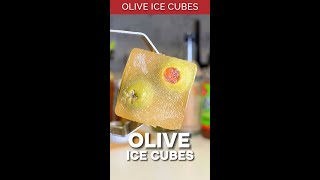 Olive Ice Cubes For Your Bloody Mary Cocktail