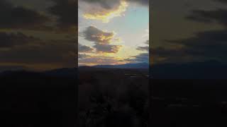 Asheville Mountain Sunset by Drone | #short #dronevideo #mavicair #mountains #sunset #ashevillenc