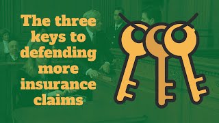 The three keys to defending more insurance claims: this week on the Safety And Risk Success Podcast