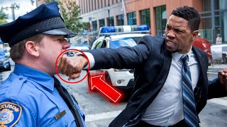 Racist Police Officer Punches Black Man Lawyer and Is Shocked When He Retaliates