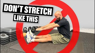 HOW TO STRETCH YOUR HAMSTRINGS (THE RIGHT WAY!!)