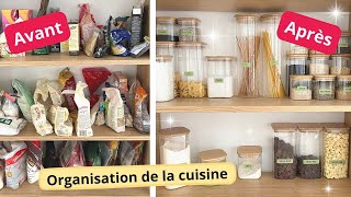 RANGEMENT de la CUISINE : ON MET TOUT EN BOITE !