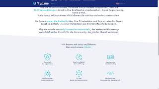 FLYP.ME Rezension- Exchange ohne Registierung !!