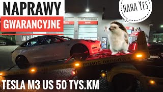 🇵🇱Zgłoszenia gwarancyjne Model 3 LR Freemont 56 tys.km po 1 roku 8 miesiecy