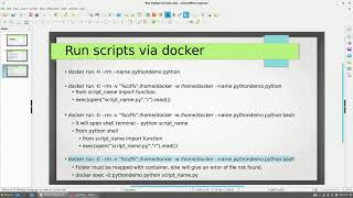 Run Python Scripts from Docker  #4