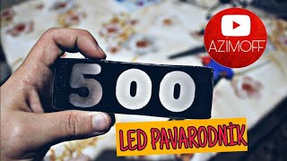 MAŞINA LED PAVARODNİK NECƏ YIĞILIR