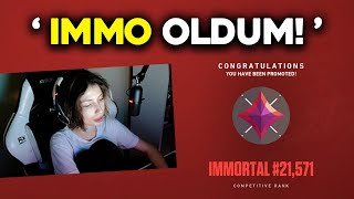 'IMMORTAL OLDUM' SERİSİNİN SON VİDEOSU | VALORANT DERECELİ