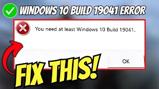 Fix God Of War Ragnarok Error You Need At Least Windows 10 Build 19041