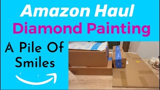 Diamond Painting Amazon Haul - Christmas in July - Links below