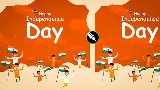 Independence Day Social Media Post Design in Coreldraw