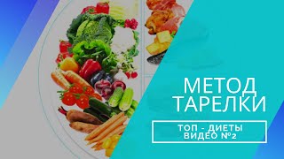 Метод тарелки или самая простая диета