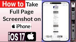 How to Easily Take a FULL PAGE Screenshot on iPhone