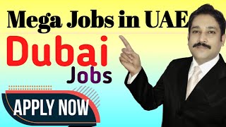 Dubai Job Vacancy Today| Jobs in Dubai | UAE Jobs 2023