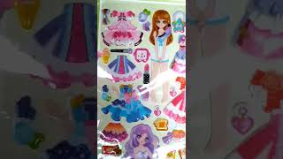 unboxing paperdolls ukuran besar cantik lengkap #youtubeshorts #shorts #paperdolls #unboxing