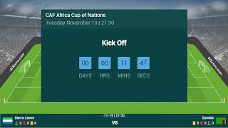 SIERRA LEONE VS ZAMBIA LIVE | 2024 AFRICA CUP NATIONS TODAY LIVE | ZAMBIA VS SIERRA LEONE LIVE MATCH