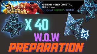 Winter of Woe - The Preparation BEGINS !! - 41 6Star Crystals | Marvel Contest of Champions