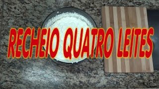 RECHEIO QUATRO LEITES PARA BOLO