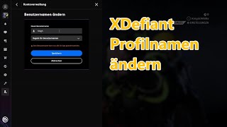 XDefiant Profilnamen ändern - Namen ändern bei XDefiant