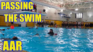 NAVY BOOT CAMP PASSING THE SWIM