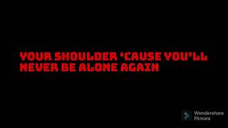 Never be alone - shadrow [official lyrics video]