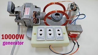 How to make free energy generator 220v AC use 2100v capacitor infinity coil to power your home