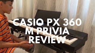 Casio PX 360 M Privia Review