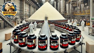 How WHEY PROTEIN is Made In Factories | Captain Discovery