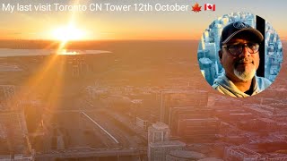 TORONTO CN TOWER  🇨🇦 INSIDE WALK AROUND VIEWING DECK GLASS FLOOR.#shorts,#canada,#cntower,#toronto,