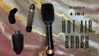 Wizchark 4-in-1 Hot Air Brush Set