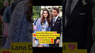 Lana Del Rey and her husband maried in 2015#couples#celebrities #celebrity #short