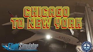 Chicago O'Hare to New York JFK Full Flight | Delta 787-10 Dreamliner | RTX4090 Ultra | #msfs2020