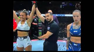 Luana Santos  vence a Mariya Agapova  por la vía del sometimiento #UFCDenver