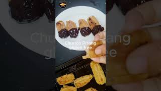 Churros Pisang Saus Cokelat Super Renyah || Tanpa Digoreng || gluten free