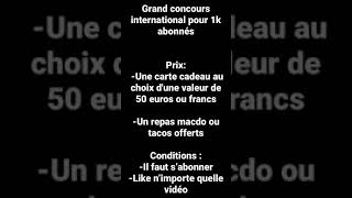 Gros concours