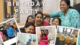 Birthday Party Celebration|  Friends and Family Blog | Party Blog