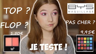 BYS MAQUILLAGE| Je teste : maquillage petits prix