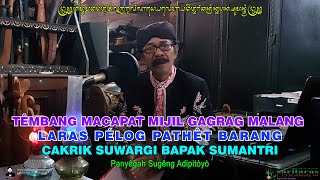 TÊMBANG MACAPAT MIJIL GAGRAG MALANG LARAS PÉLOG PATHÊT BARANG CAKRIK SUWARGI BAPAK SUMANTRI