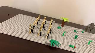 A Star Wars stop motion